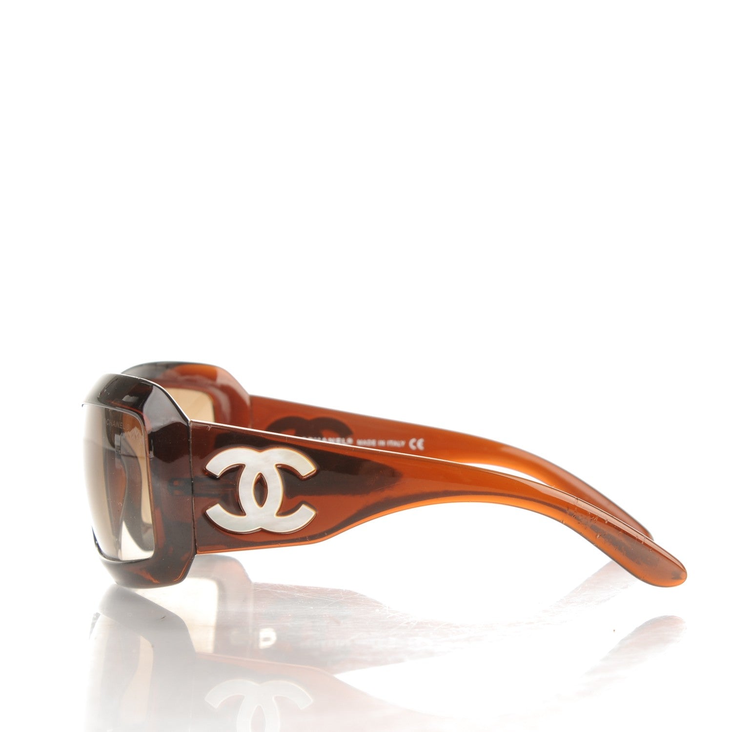 Chanel Mother of Pearl CC Sunglasses 5076-H Tortoise 2 of 4