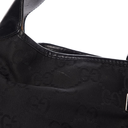 Gucci Monogram Jackie O Hobo Black 10 of 20