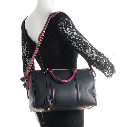 Louis Vuitton Veau Cachemire SC Bag PM Cobalt Fuchsia 2 of 8