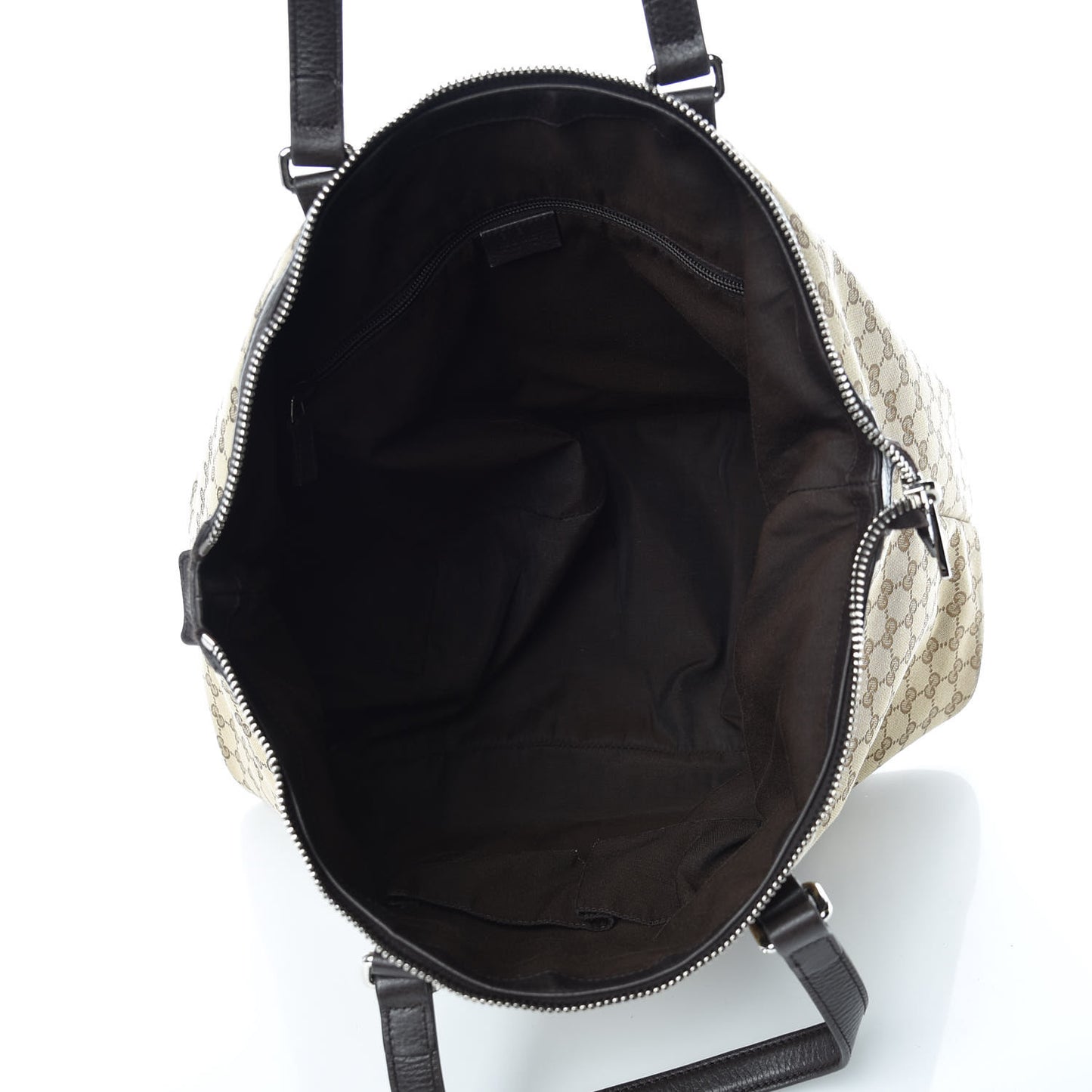 GG Monogram Large Joy Tote Bag Dark Brown