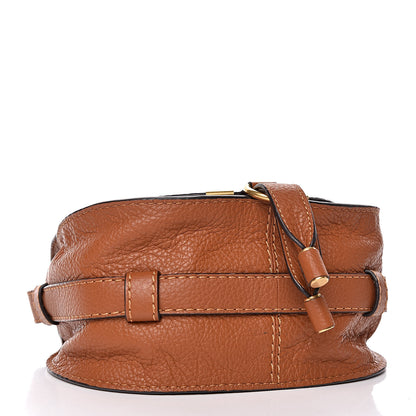 Chloe Calfskin Mini Marcie Round Crossbody Bag Tan 4 of 10