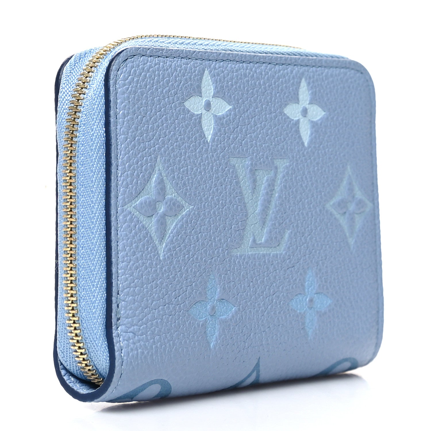 Louis Vuitton Empreinte Monogram Giant By The Pool Zippy Coin Purse Summer Blue 3 of 8