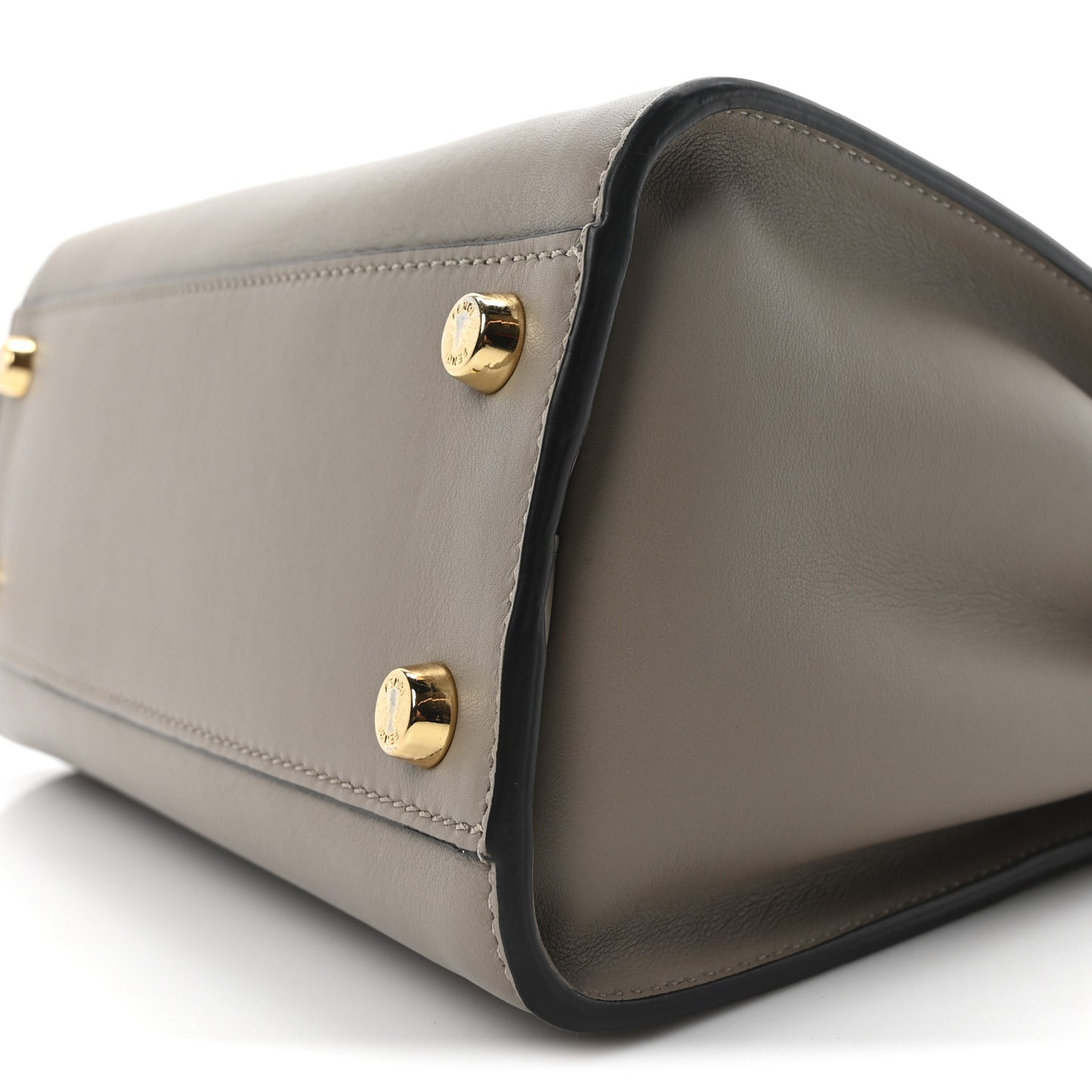 Vitello Tahiti Burro Medium Peekaboo Iconic Essentially Satchel Tortora Black