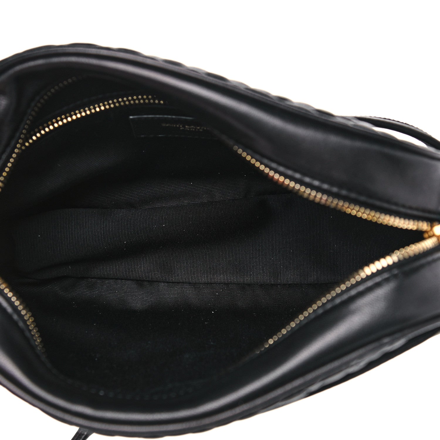 Saint Laurent Lambskin Quilted Victoire Camera Bag Black 5 of 9