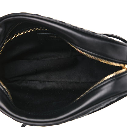Saint Laurent Lambskin Quilted Victoire Camera Bag Black 5 of 9