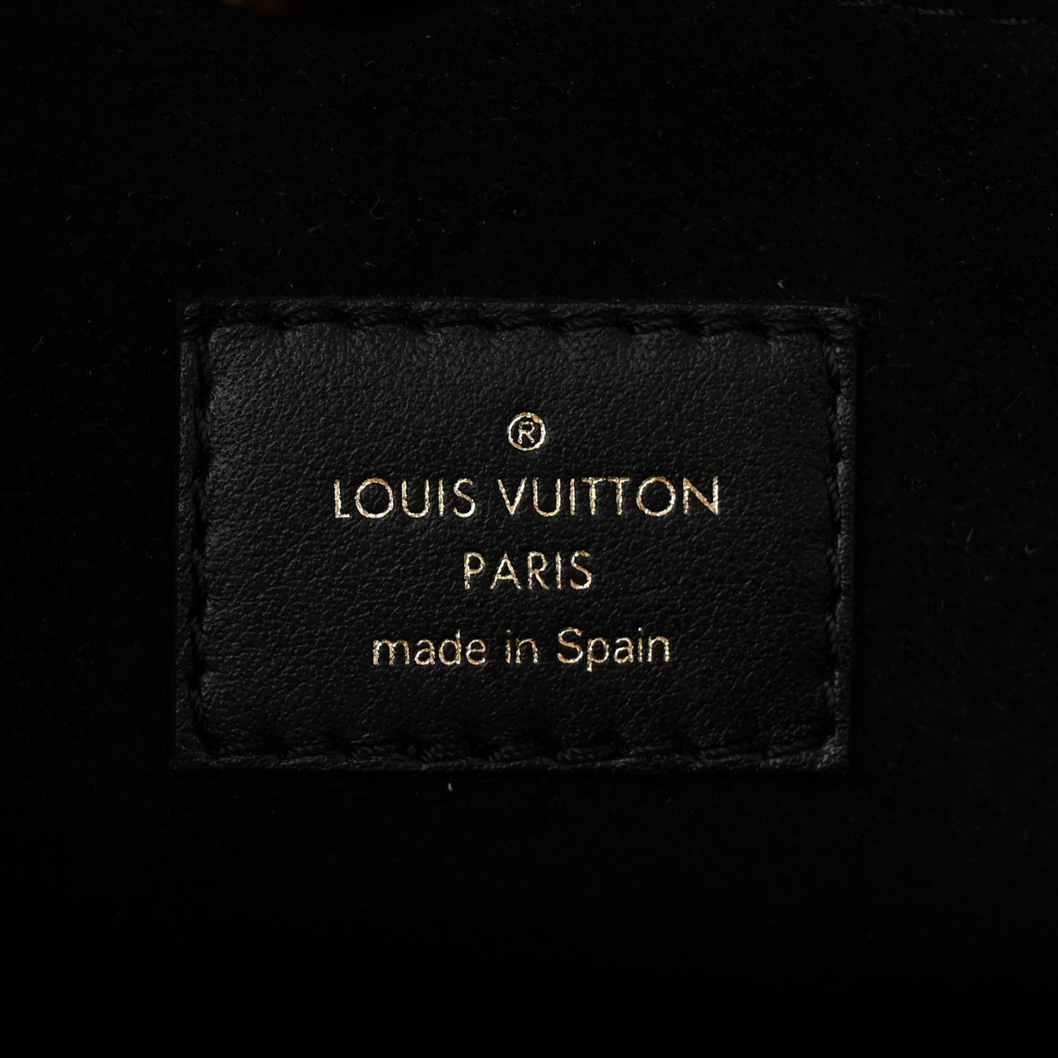 Louis Vuitton Calfskin Monogram On My Side PM Black 6 of 10