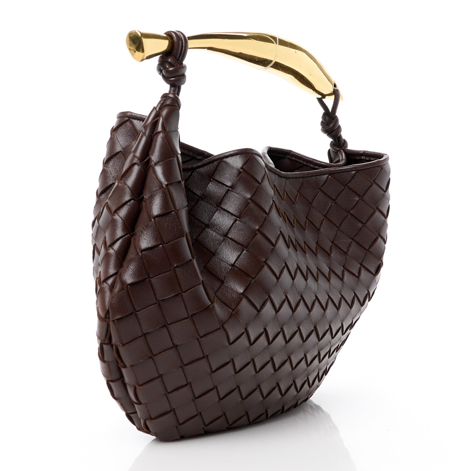 Bottega Veneta Nappa Intrecciato Sardine Bag Bitter Chocolate 3 of 10