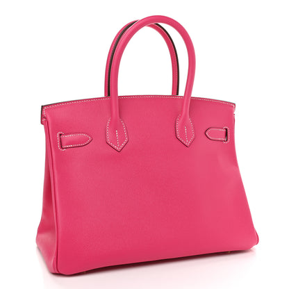 Hermes Epsom Birkin 30 Rose Tyrien 3 of 11