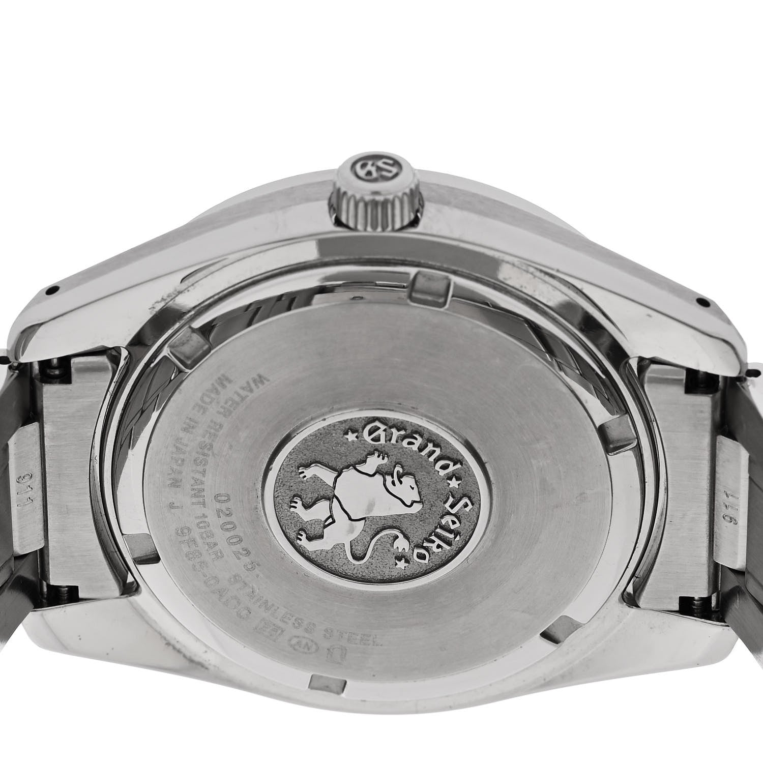 Grand Seiko Stainless Steel 40mm Heritage Collection Quartz Watch Blue SBGP005G 4 of 4