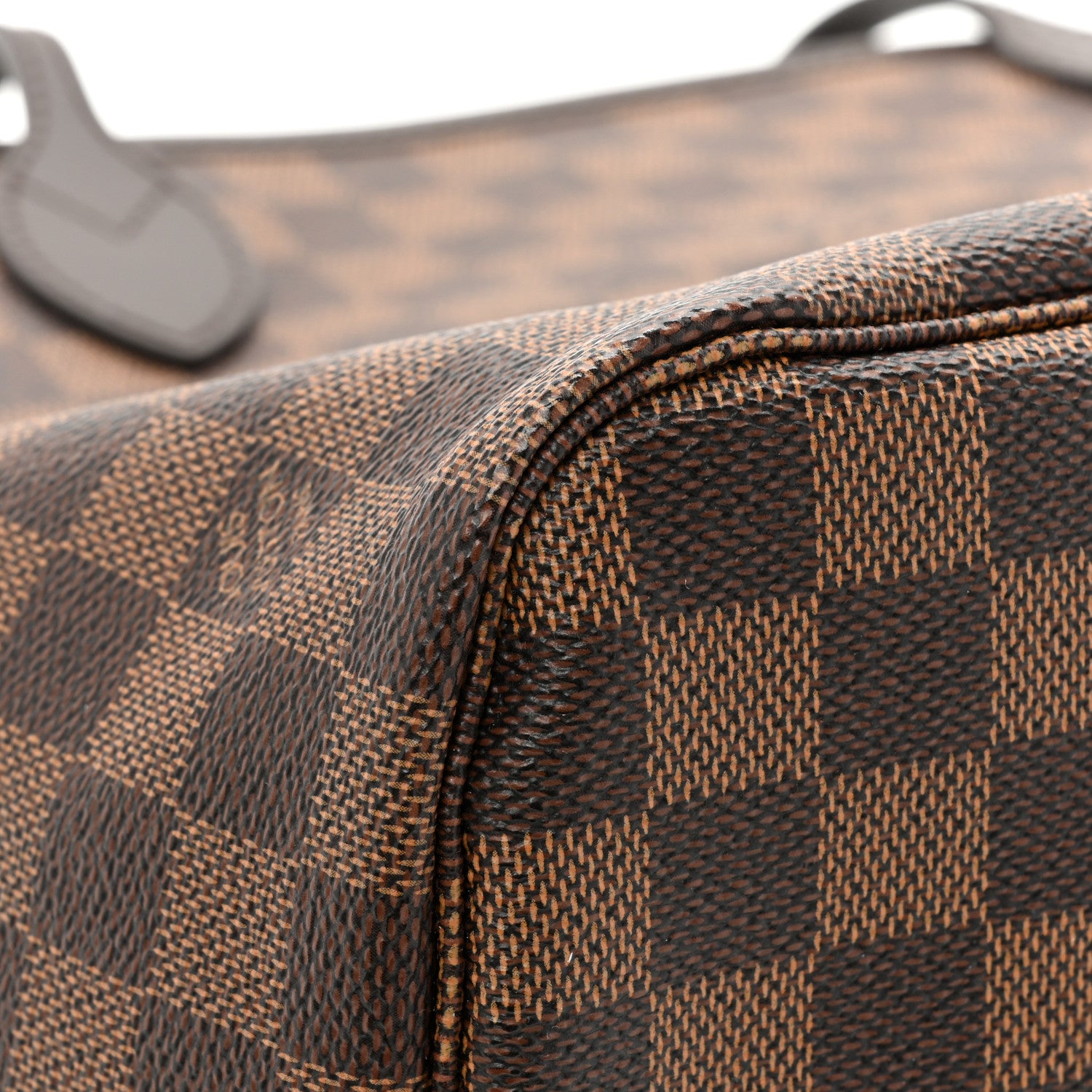 Louis Vuitton Damier Ebene Neo Neverfull MM Rose Ballerine 16 of 17
