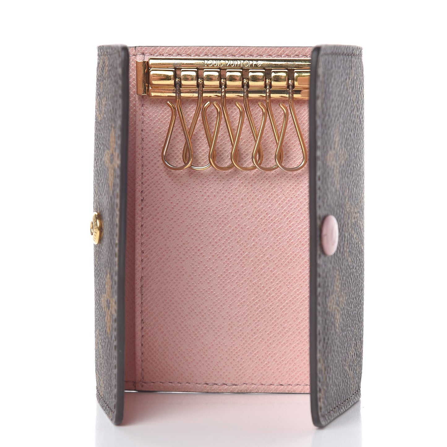 Monogram Multicles 6 Key Holder Rose Ballerine