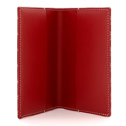 Goyard Goyardine Passport Wallet Red 5 of 6