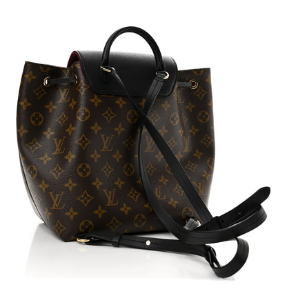Louis Vuitton Monogram Montsouris PM Black 2 of 11