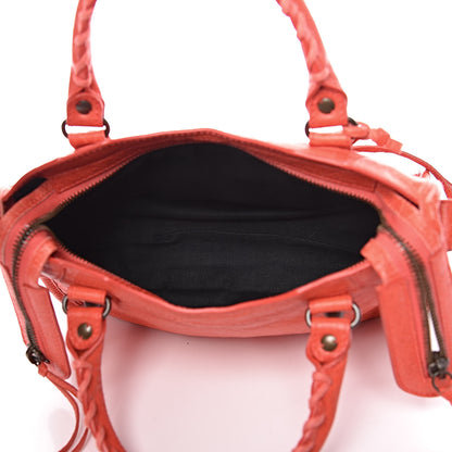 Balenciaga Agneau Classic Hardware Mini City Rose Corail 5 of 12