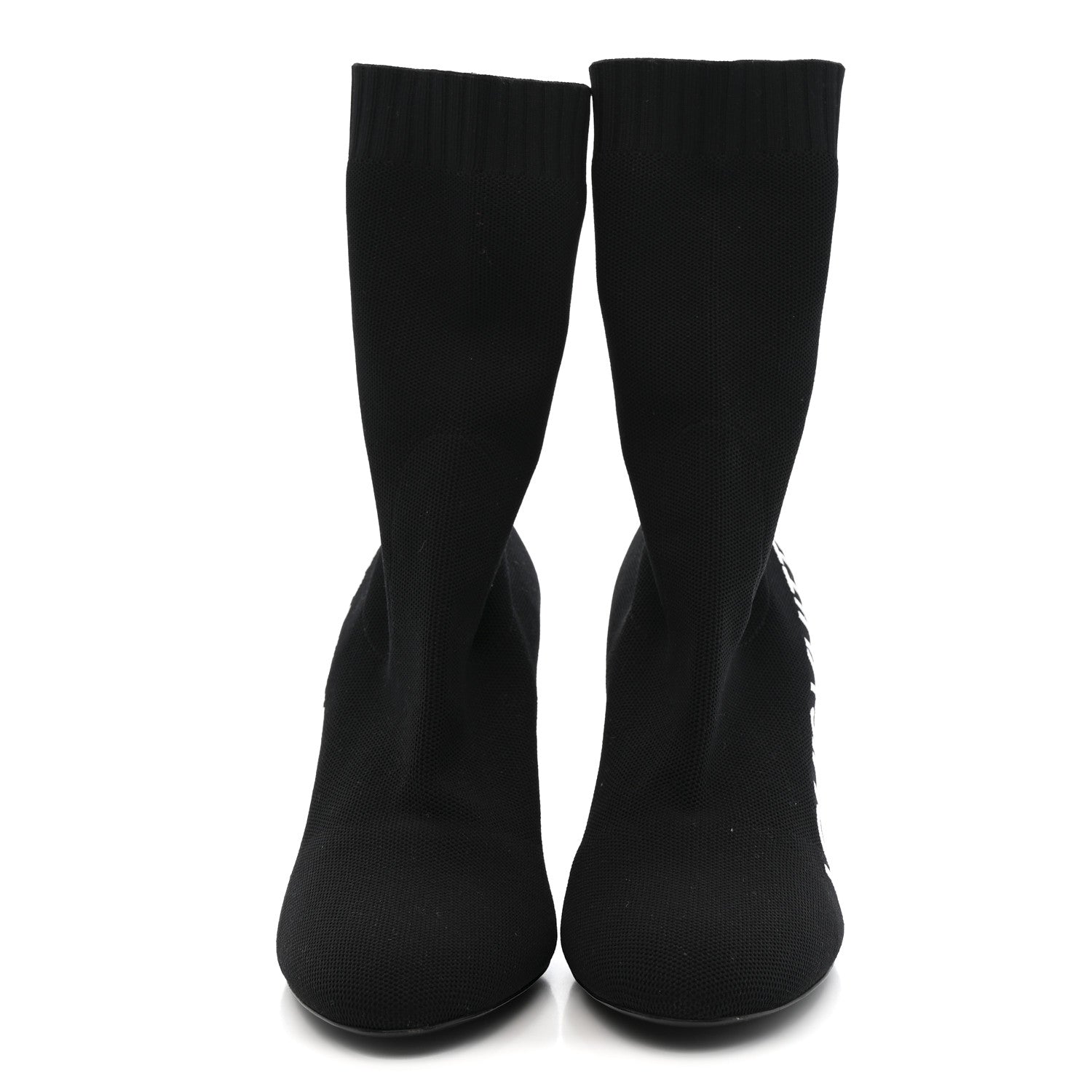 Louis Vuitton Stretch Fabric Silhouette Ankle Boots 40 Black 2 of 8