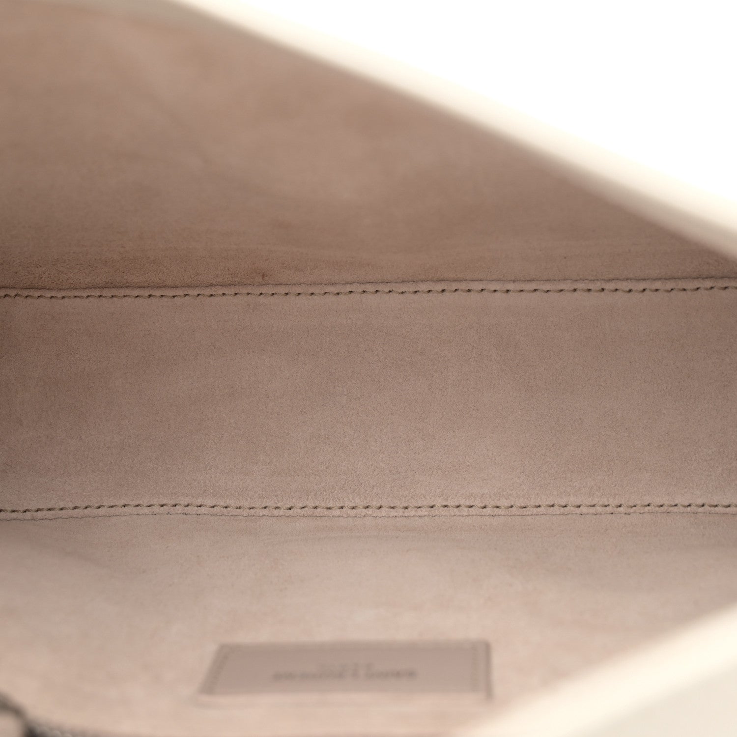 Saint Laurent Smooth Calfskin Le 5 A 7 Hobo Blanc Vintage 5 of 15
