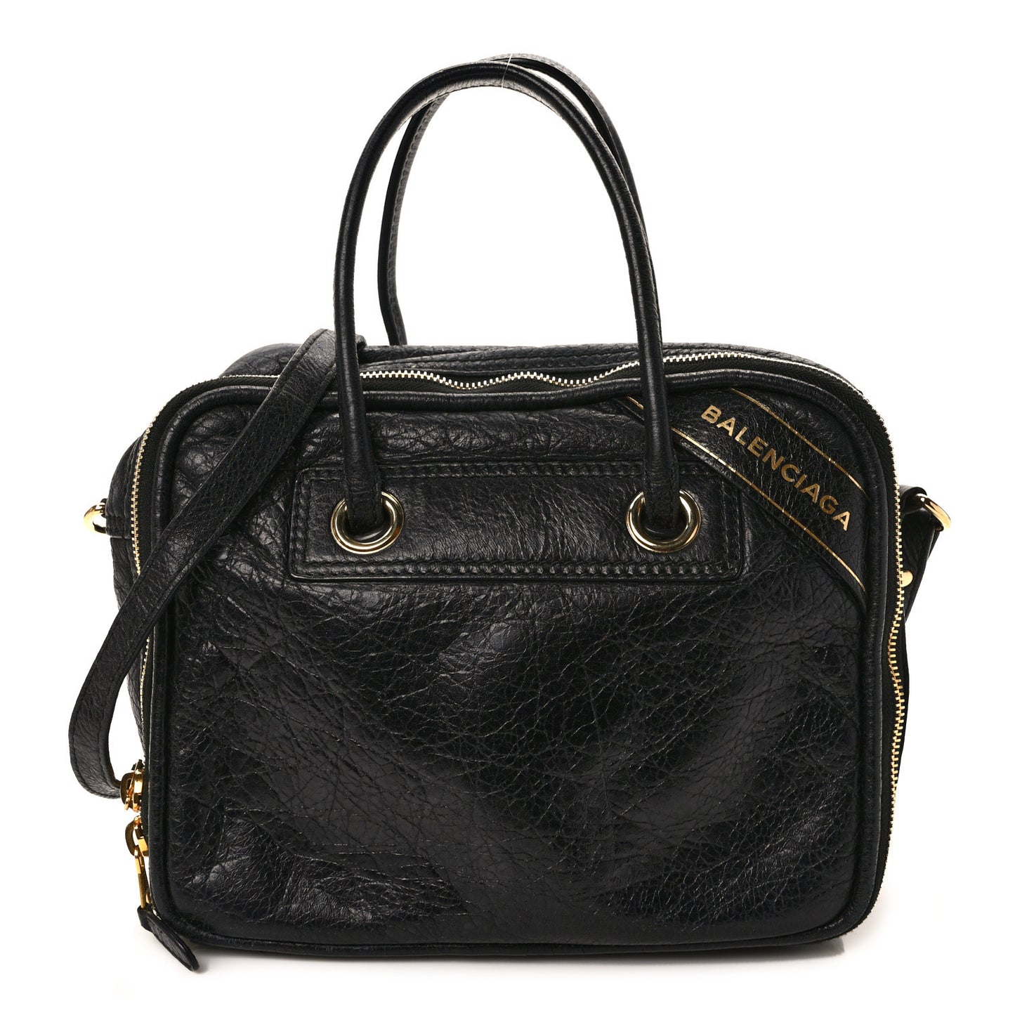 Agneau S Blanket Square Tote Black