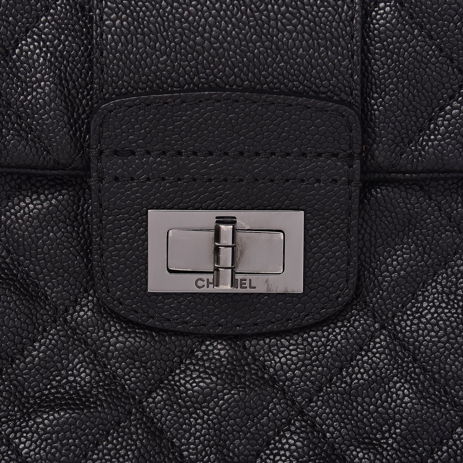 Chanel Caviar Mademoiselle Accordion Flap Black 11 of 13