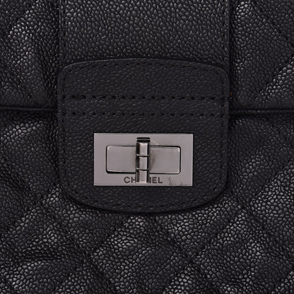 Chanel Caviar Mademoiselle Accordion Flap Black 11 of 13