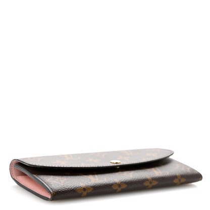 Louis Vuitton Monogram Emilie Wallet Rose Ballerine 4 of 10