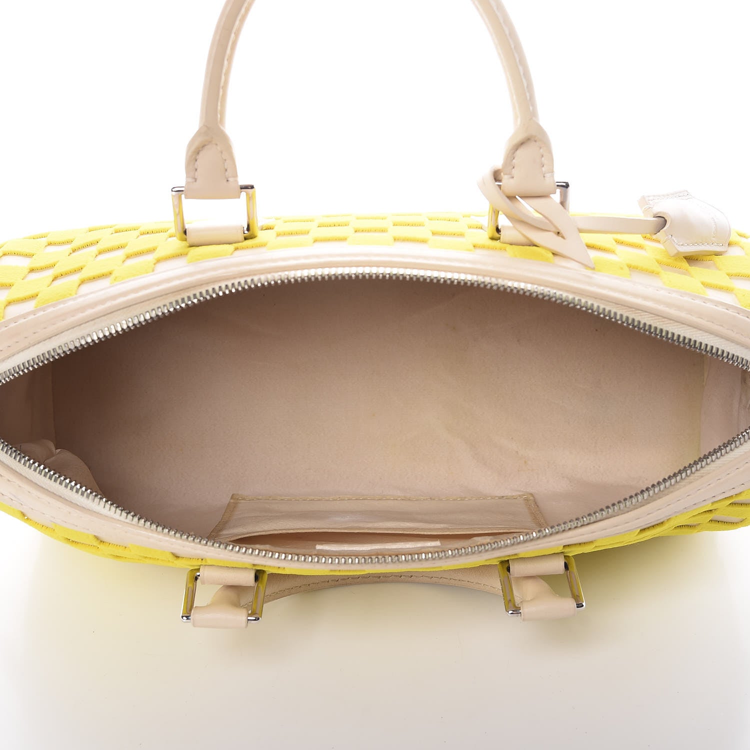 Louis Vuitton Damier Cubic Speedy East West Yellow 9 of 33