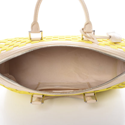Louis Vuitton Damier Cubic Speedy East West Yellow 9 of 33