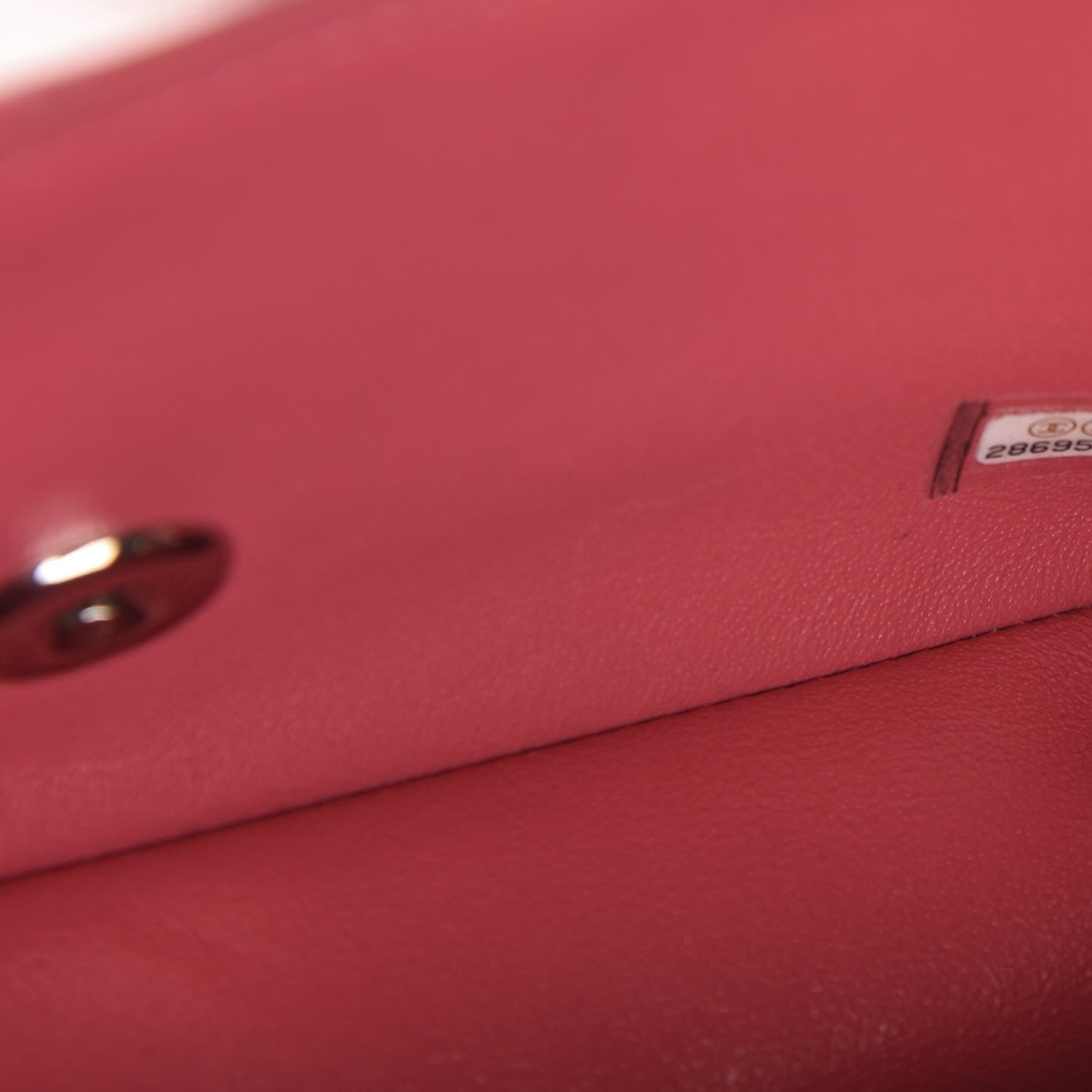 Chanel Lambskin Quilted Mini Rectangular Flap Pink 7 of 10