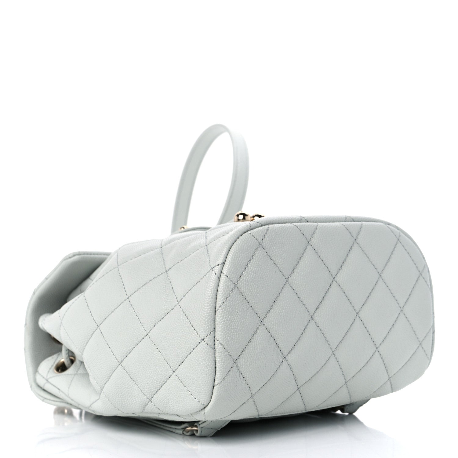 Chanel Caviar Quilted Mini Urban Spirit Backpack Light Blue 3 of 9