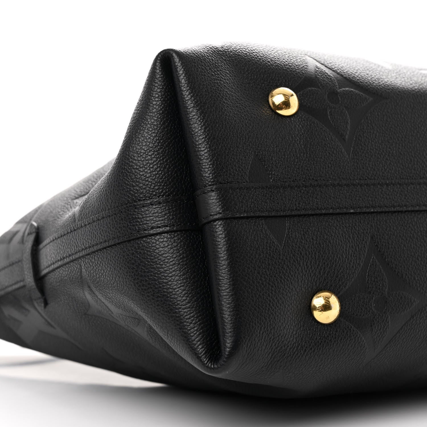 Louis Vuitton Empreinte Monogram Giant CarryAll MM Black 10 of 11