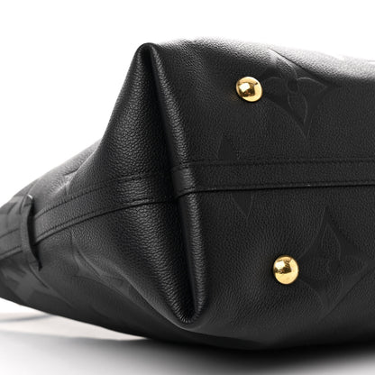 Louis Vuitton Empreinte Monogram Giant CarryAll MM Black 10 of 11