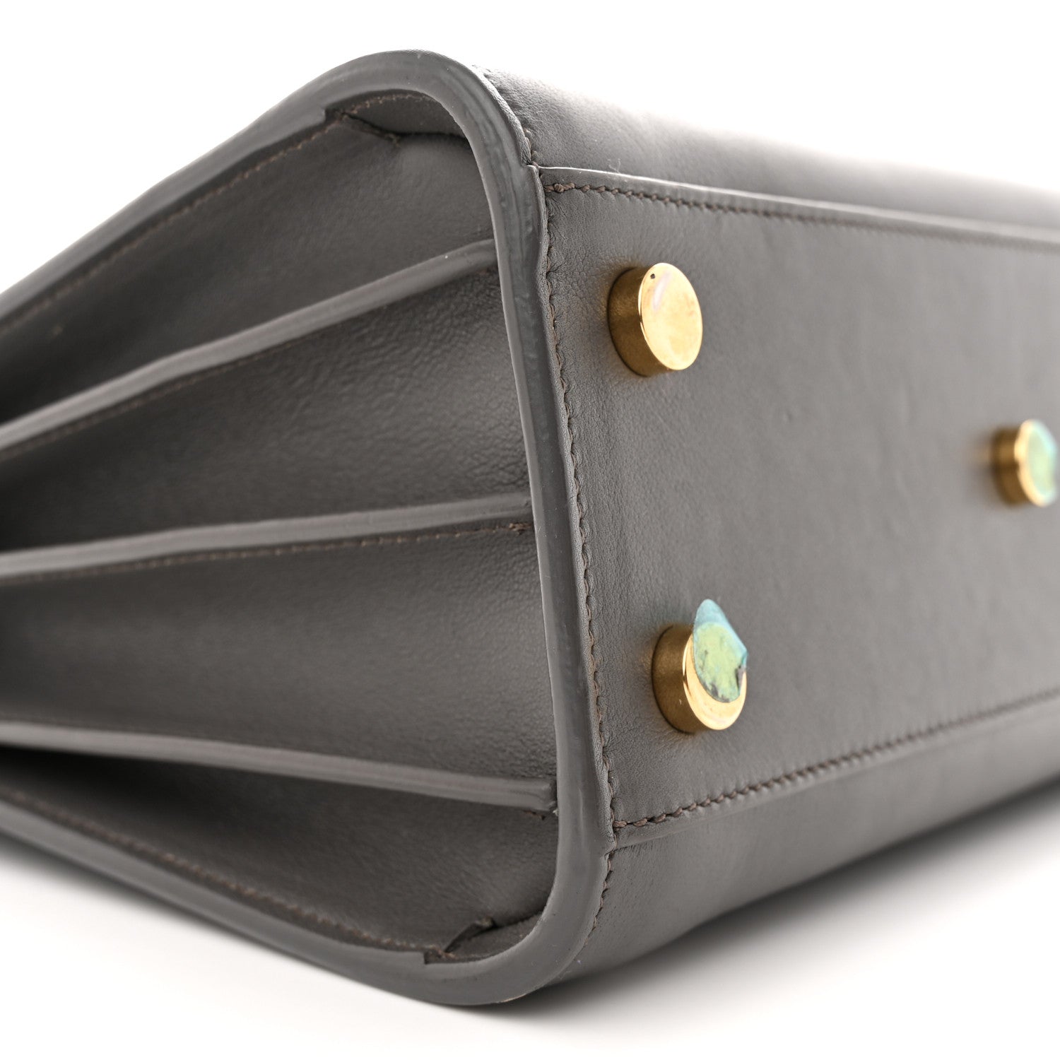 Saint Laurent SAINT LAURENT Calfskin Nano Sac De Jour Fog 8 of 12