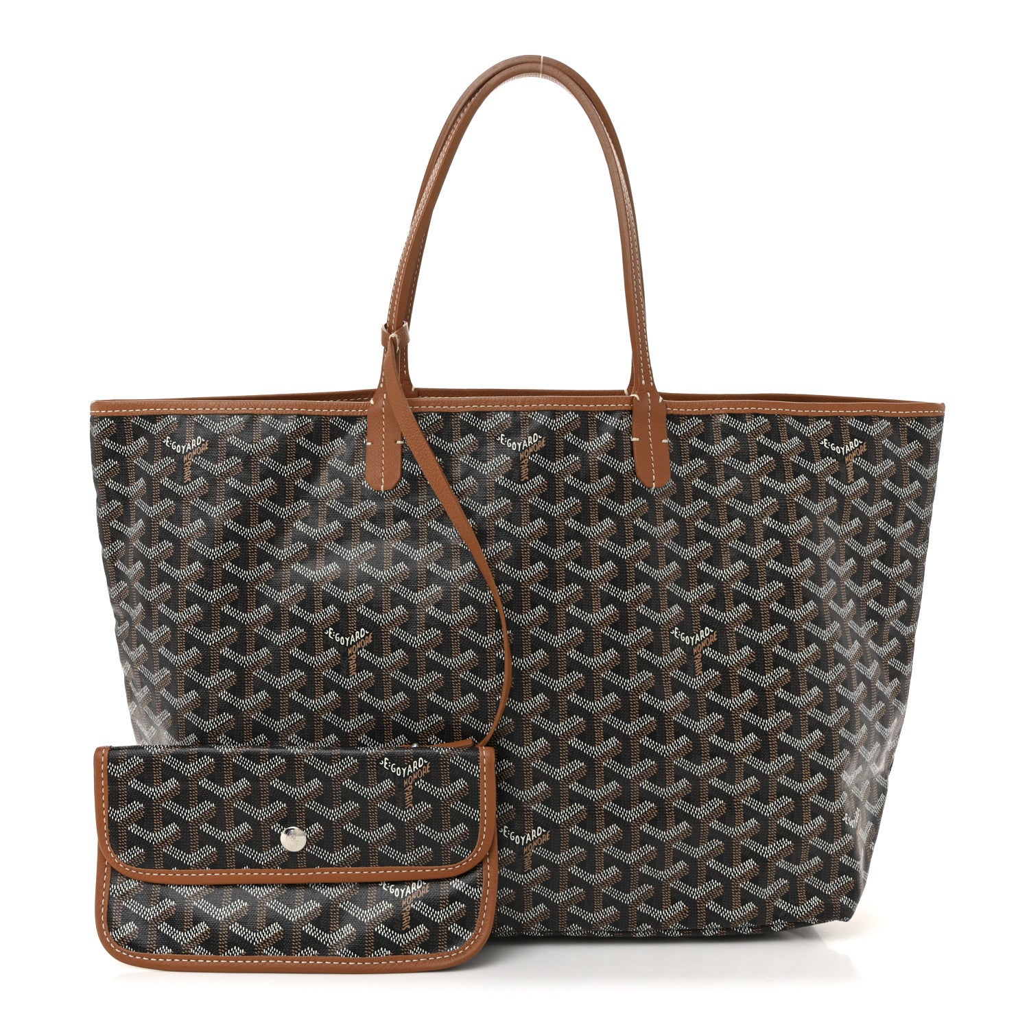 Goyard Goyardine Saint Louis PM Black Gold 3 of 15