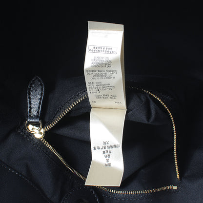 Burberry Lambskin Small Canterbury Tote Black 8 of 11