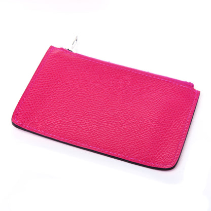 Hermes Epsom Constance Slim Wallet Rose Mexico 9 of 14