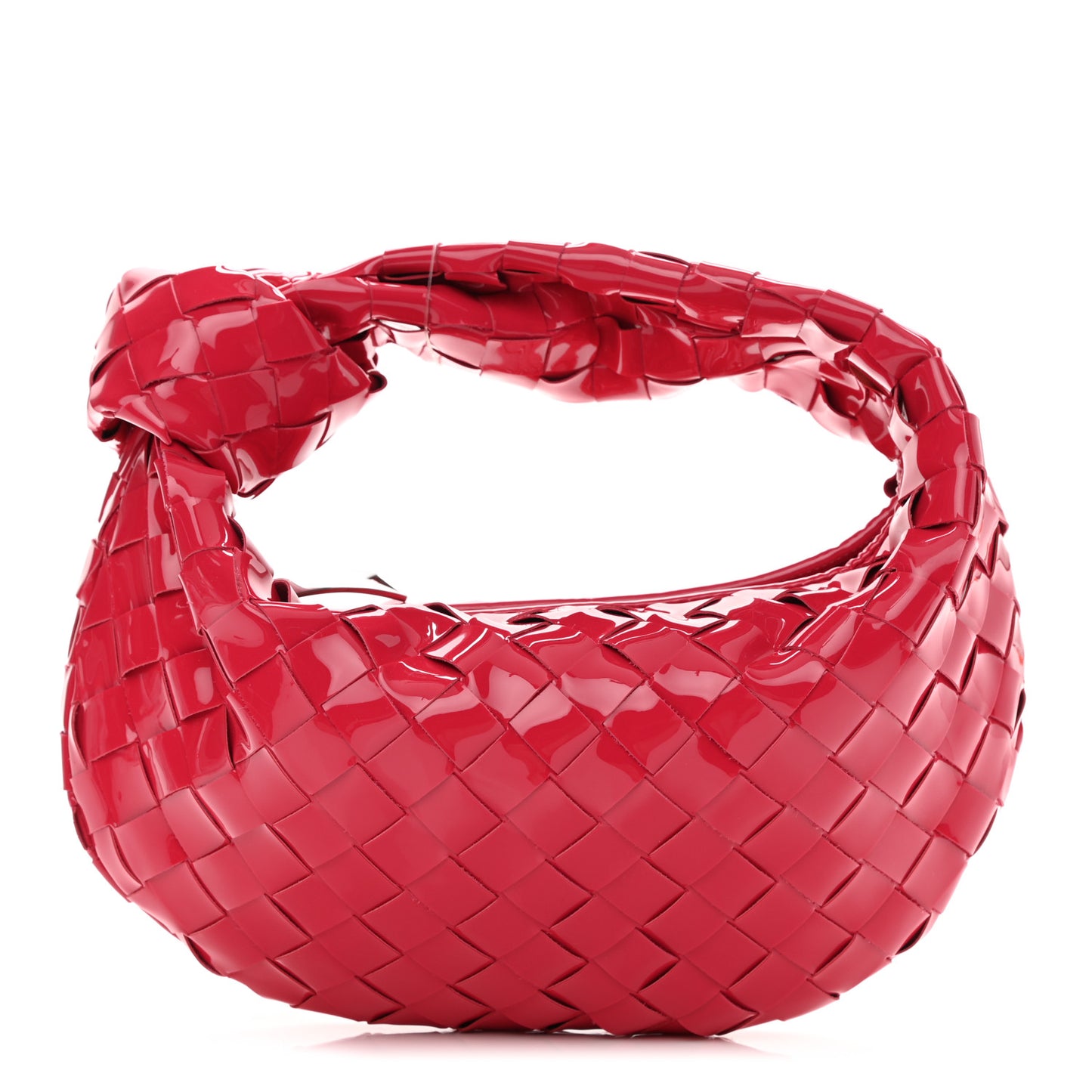 Patent Nappa Intrecciato Mini Jodie Candy Stripe