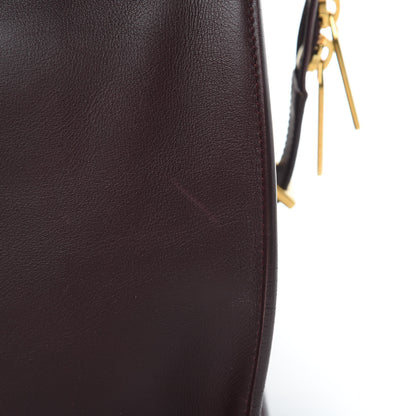 Saint Laurent Calfskin Medium Classic Y Cabas Bordeaux 15 of 17