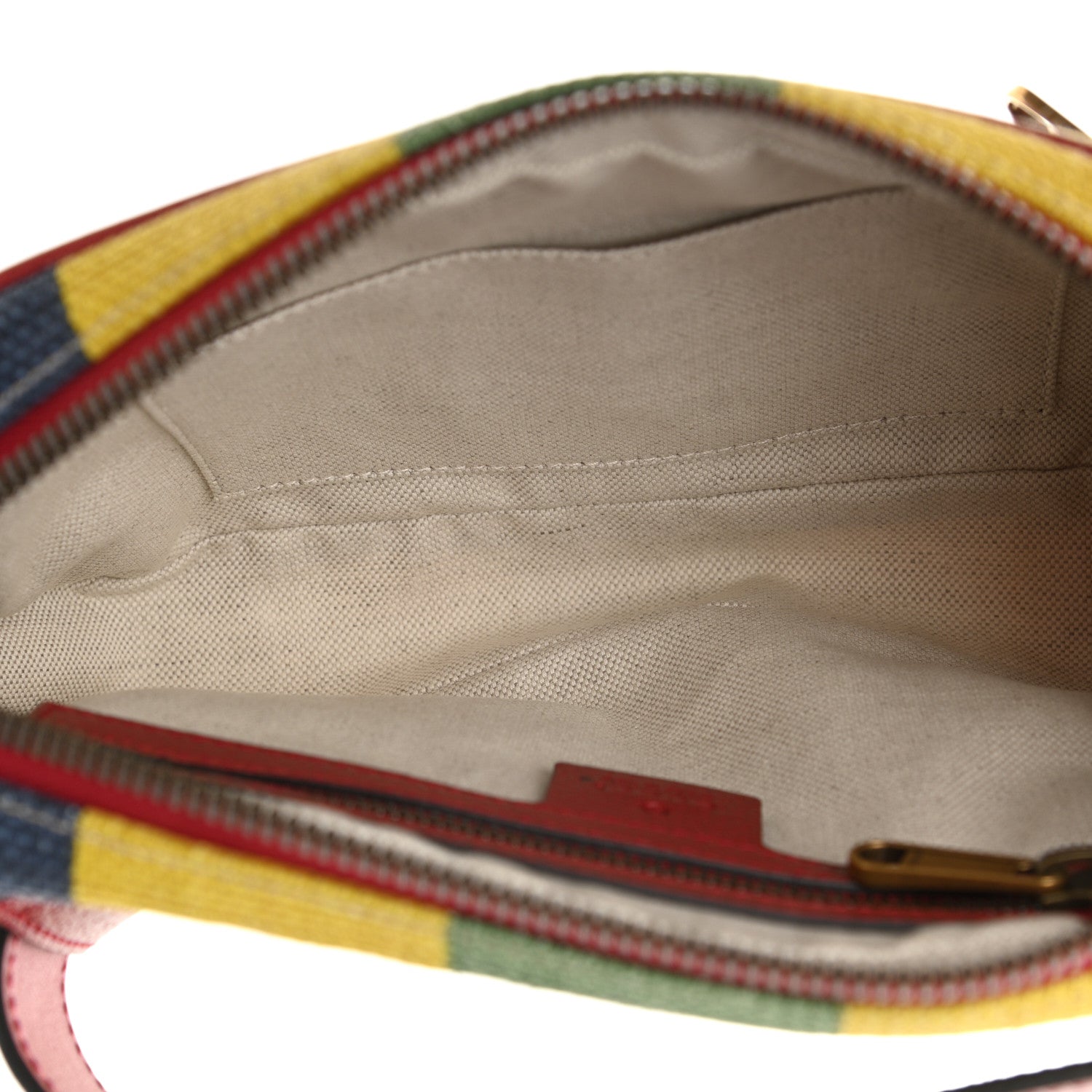 Gucci Canvas Marley Stripe Script Logo Gucci 80 32 Belt Bag Multicolor 5 of 11