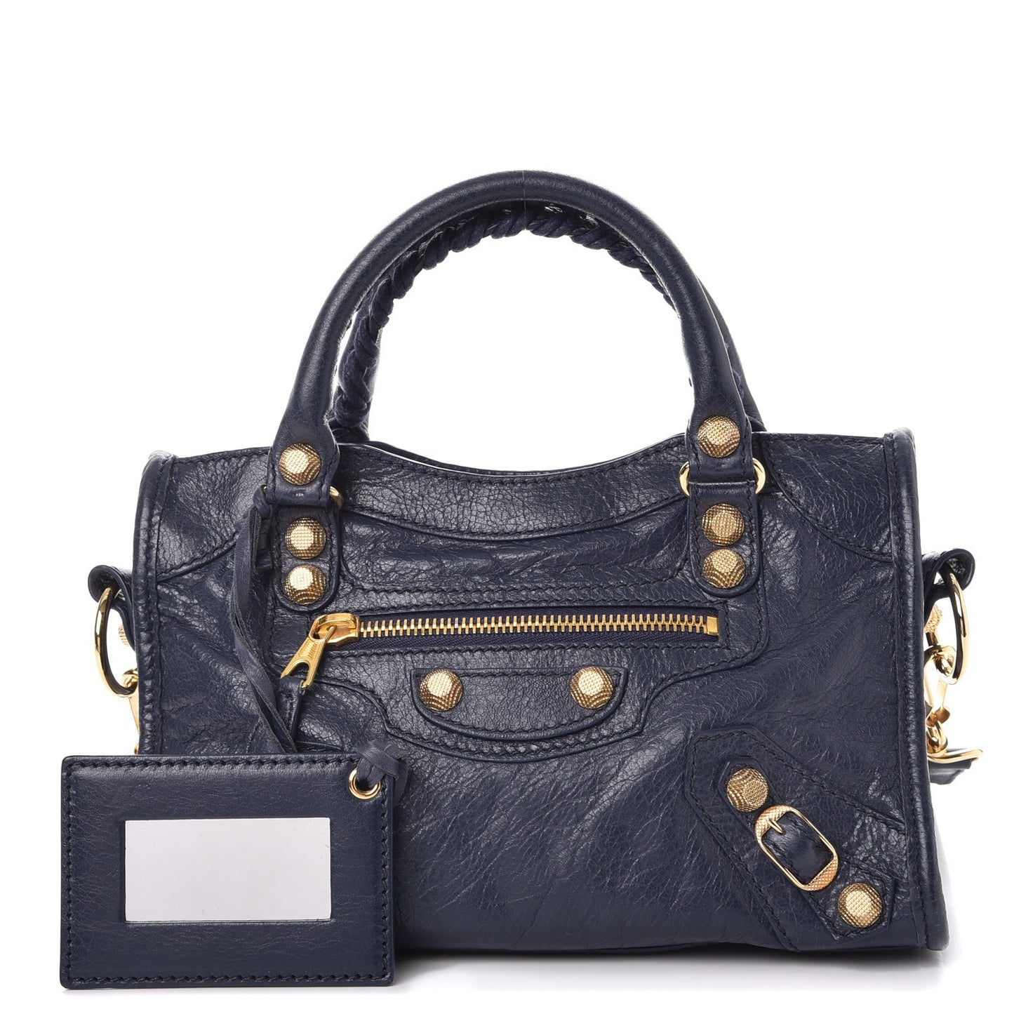 Agneau Giant 12 Gold Hardware Mini City Gris Chartreux