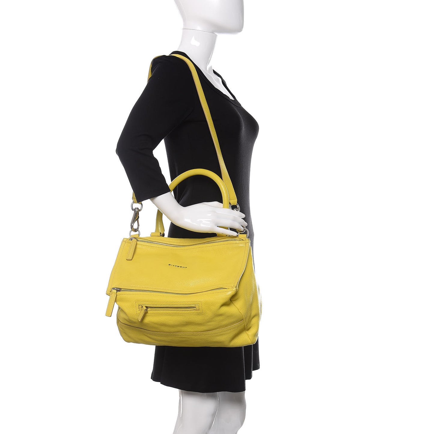 Sugar Goatskin Medium Pandora Yellow