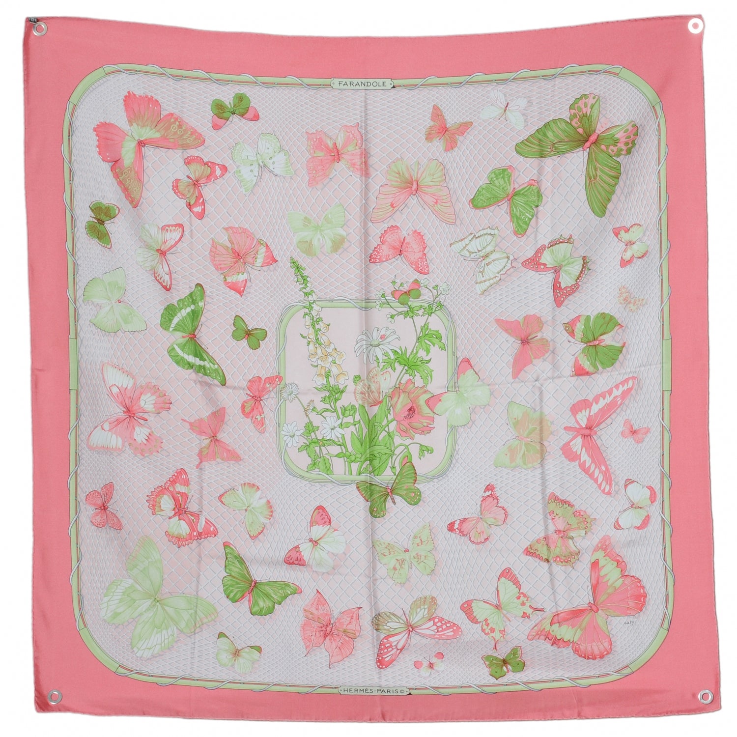 Hermes Silk Farandole Scarf 90 2 of 7