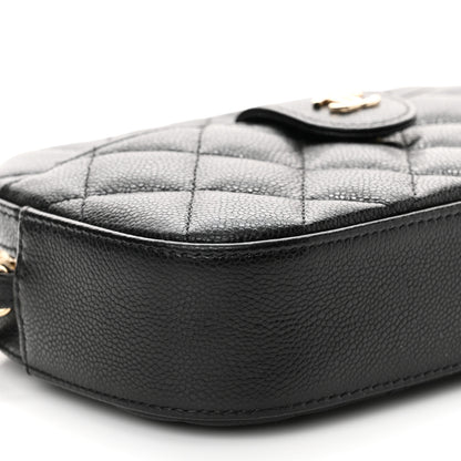 Chanel Caviar Quilted Chain Camera Bag Black 9 of 11