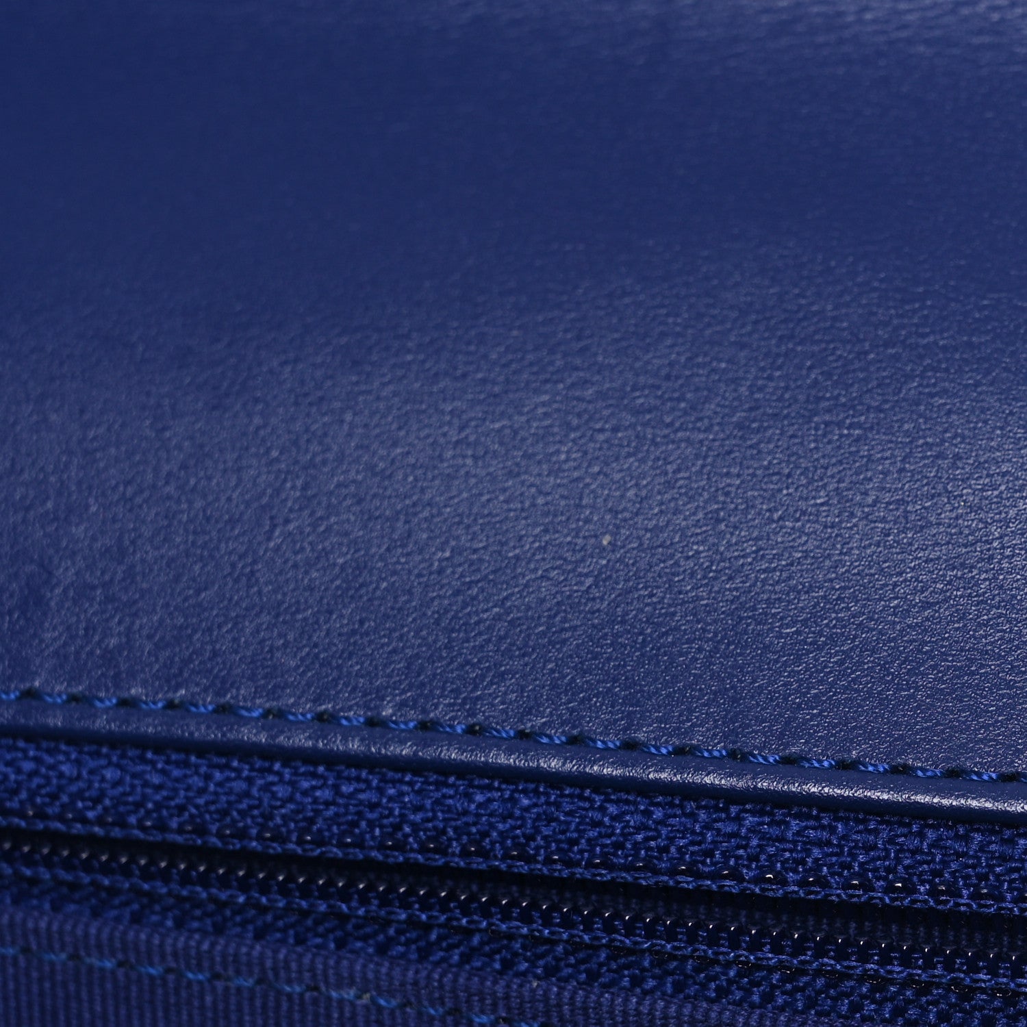 Chanel Calfskin Quilted Small Dual Handle Chain Flap Bag  Blue 11 of 11
