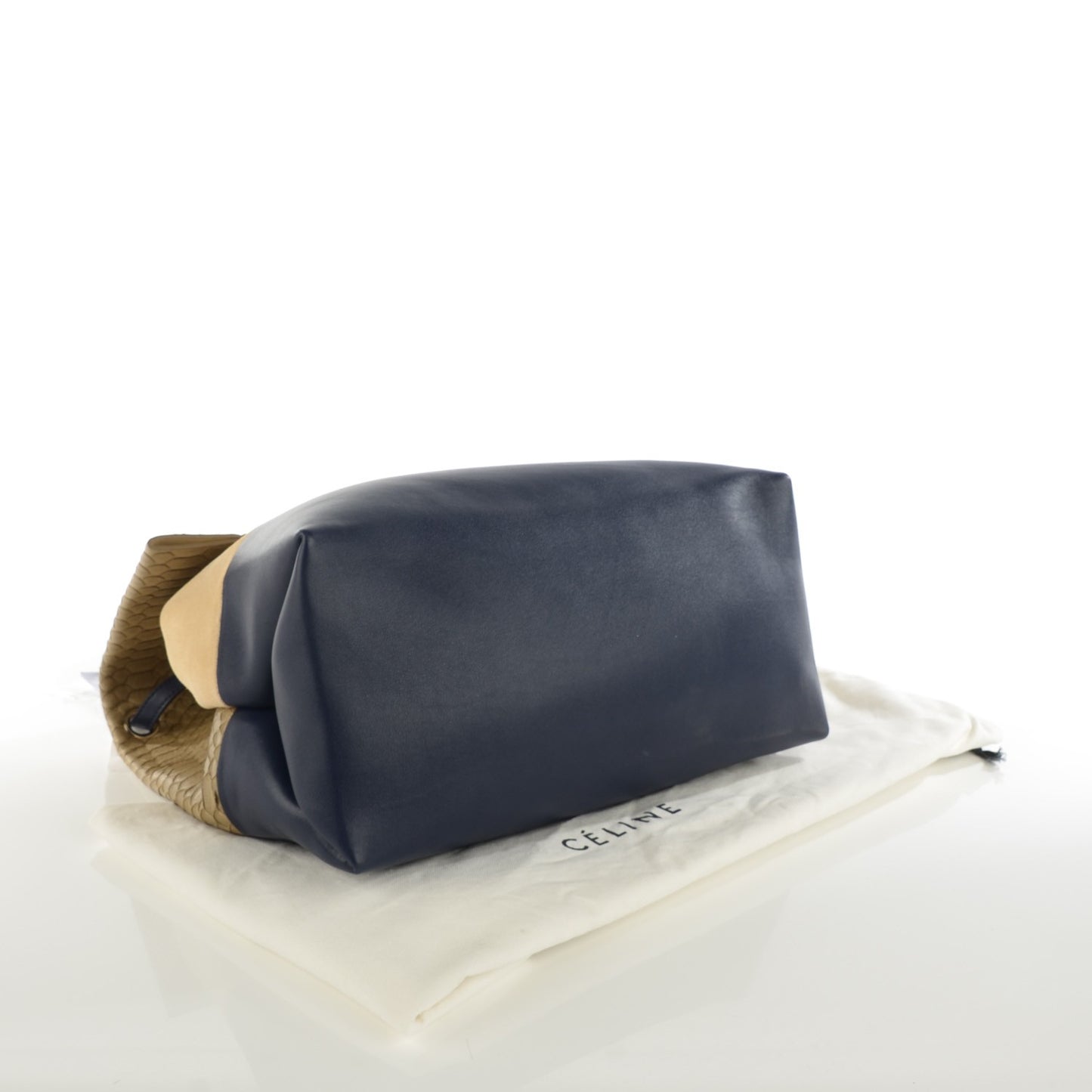 Python Smooth Calfskin All Soft Shoulder Bag