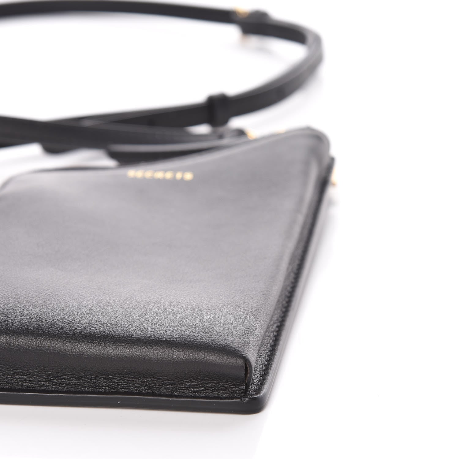 Fendi Vitello Grace 3 Pocket Mini Crossbody Bag Matte Black 6 of 12