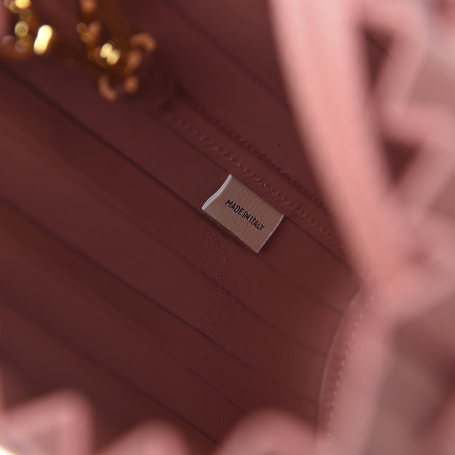 Mansur Gavriel Vegetable Tanned Calfskin Pleated Mini Bucket Bag Blush 8 of 9