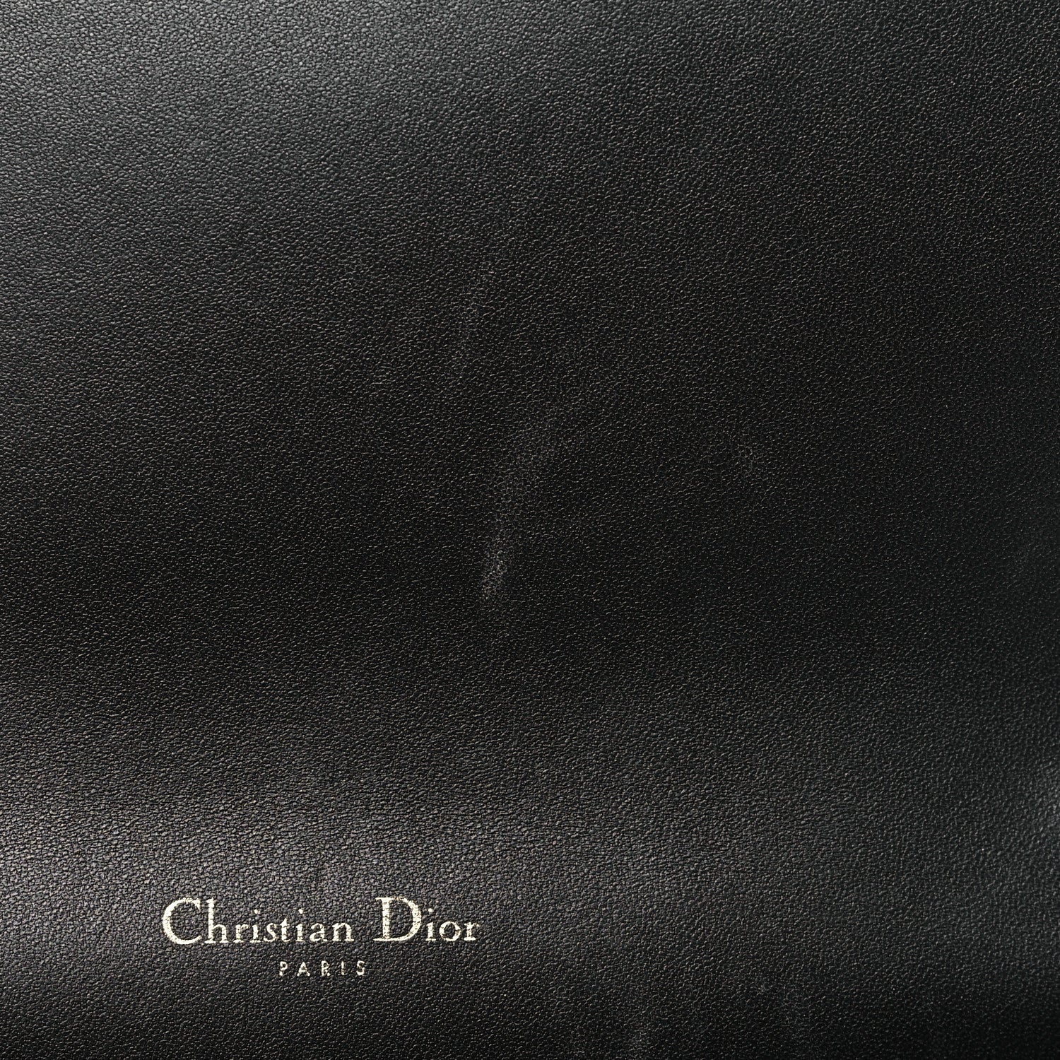 Christian Dior Lambskin Cannage Lady Dior Pouch Black 13 of 13