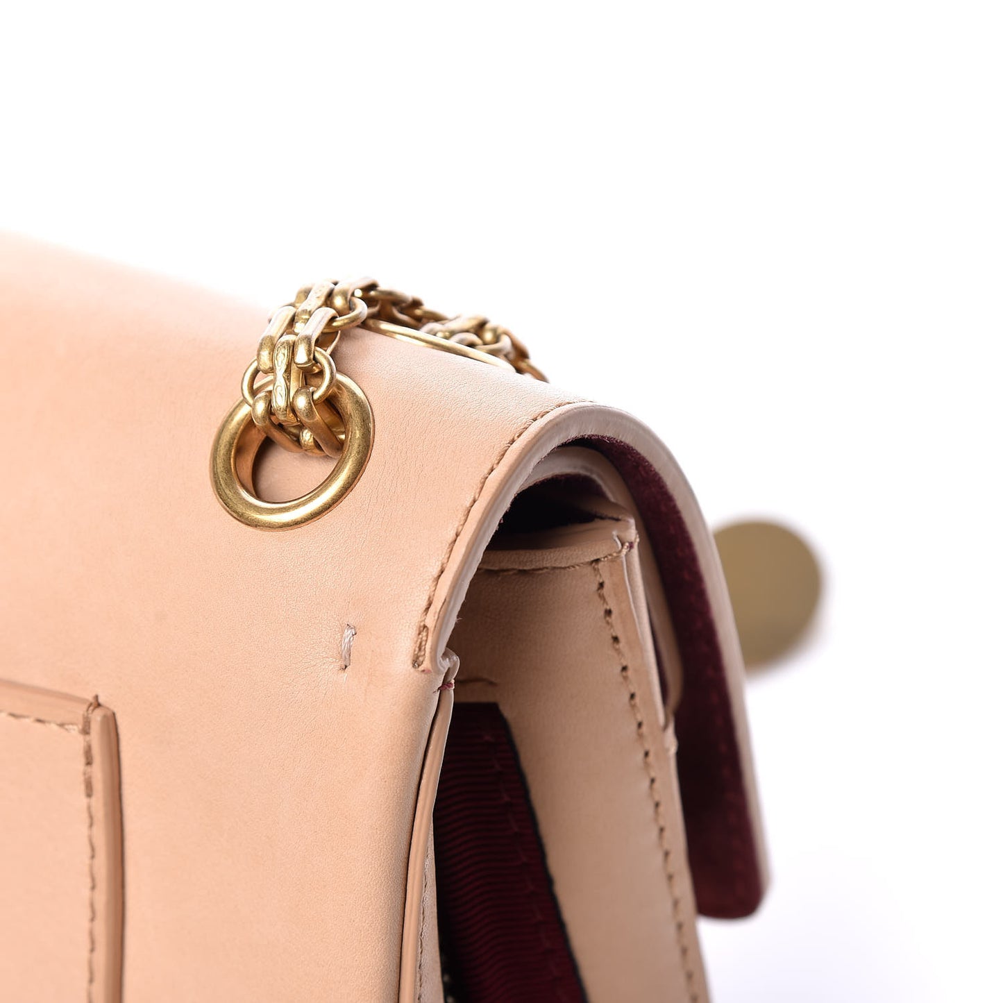 Calfskin Nude 2.55 Medals Reissue 225 Flap Beige