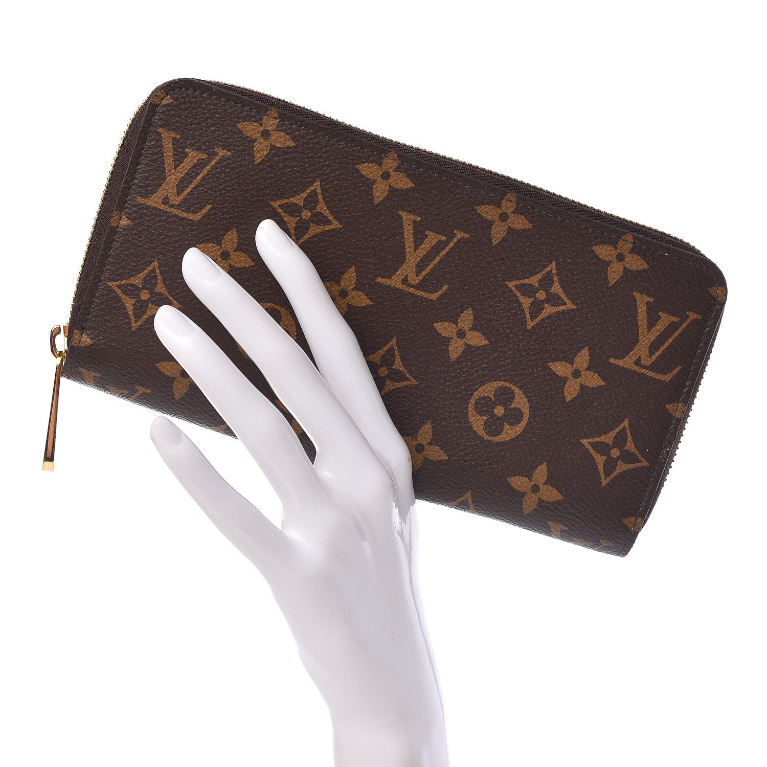Louis Vuitton Monogram Zippy Wallet Rose Ballerine 2 of 7