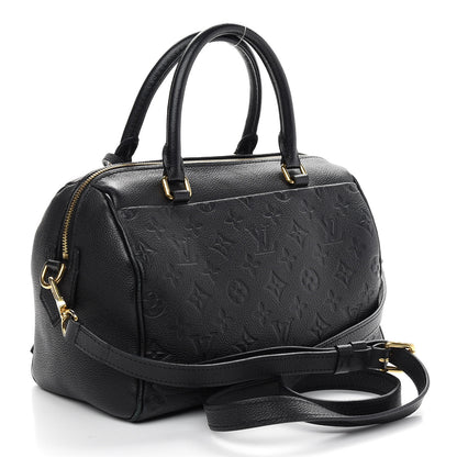 Louis Vuitton Empreinte Speedy Bandouliere 25 NM Black 3 of 8