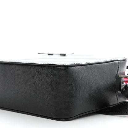 Off-White Saffiano Striped Diag Binder Belt Bag White Indus 6 of 6